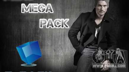 Mens Mega Pack for GTA San Andreas