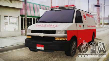 Indonesian PMI Ambulance for GTA San Andreas