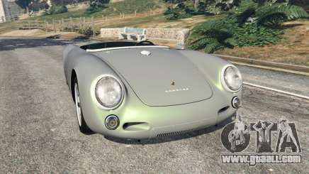 Porsche 550A Spyder 1956 for GTA 5