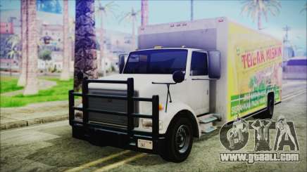 Indonesian Benson Truck Not In Real Life Version for GTA San Andreas