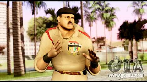 WWE Sgt Slaughter 1 for GTA San Andreas