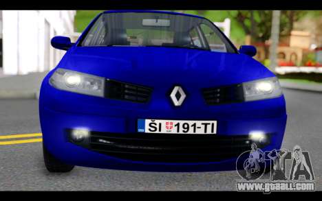 Renault Megane Sedan for GTA San Andreas