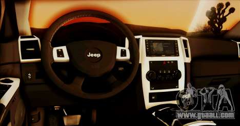 Jeep Grand Cherokee SRT8 Final version for GTA San Andreas