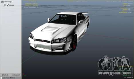 Nissan Skyline GTR R34