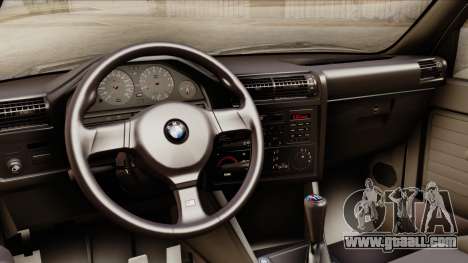 BMW M3 E30 1991 Stock for GTA San Andreas