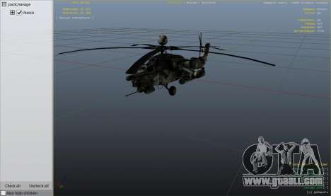 GTA 5 Mi-28 Night hunter