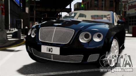 Bentley Continental 2010 Flying Spur Beta for GTA 4