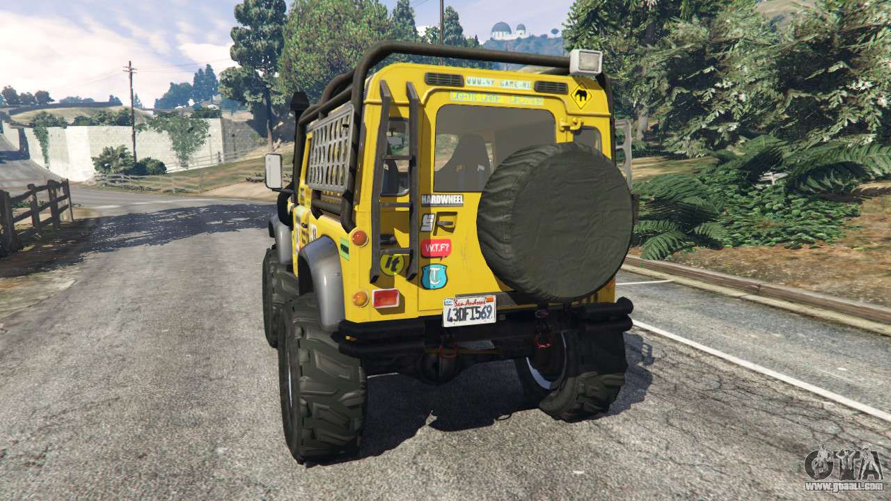 Land Rover Defender 90 Policia Naval for GTA 5