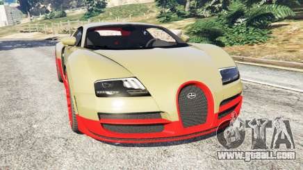 Bugatti Veyron Super Sport for GTA 5