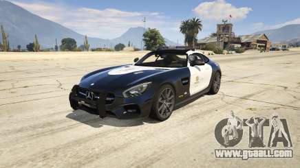 LAPD Mercedes-Benz AMG GT 2016 for GTA 5