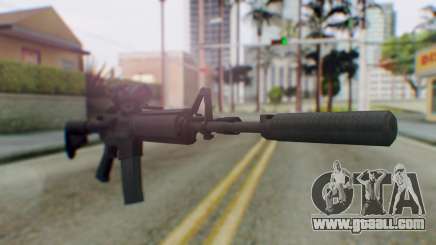 Arma Armed Assault M4A1 Aimpoint Silenced for GTA San Andreas