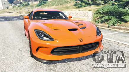 Dodge Viper SRT 2014 for GTA 5
