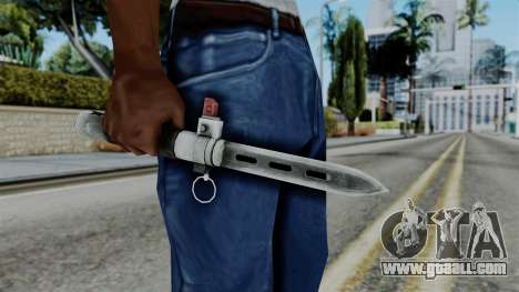 CoD Black Ops 2 - Balistic Knife for GTA San Andreas