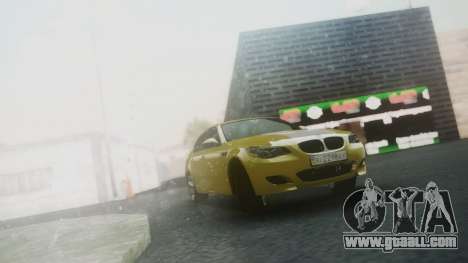 BMW m5 e60 Gold for GTA San Andreas