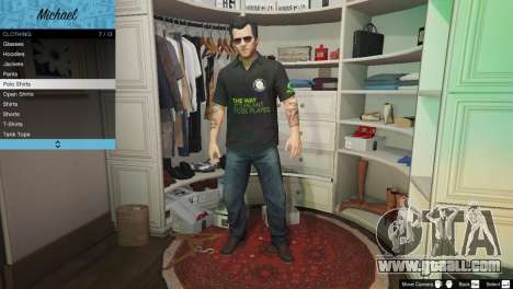 GTA 5 Nvidia Polo shirt for Michael
