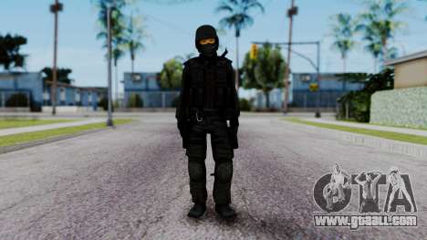 Black SWAT for GTA San Andreas