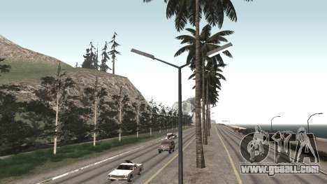 Road repair Los Santos - Las Venturas for GTA San Andreas