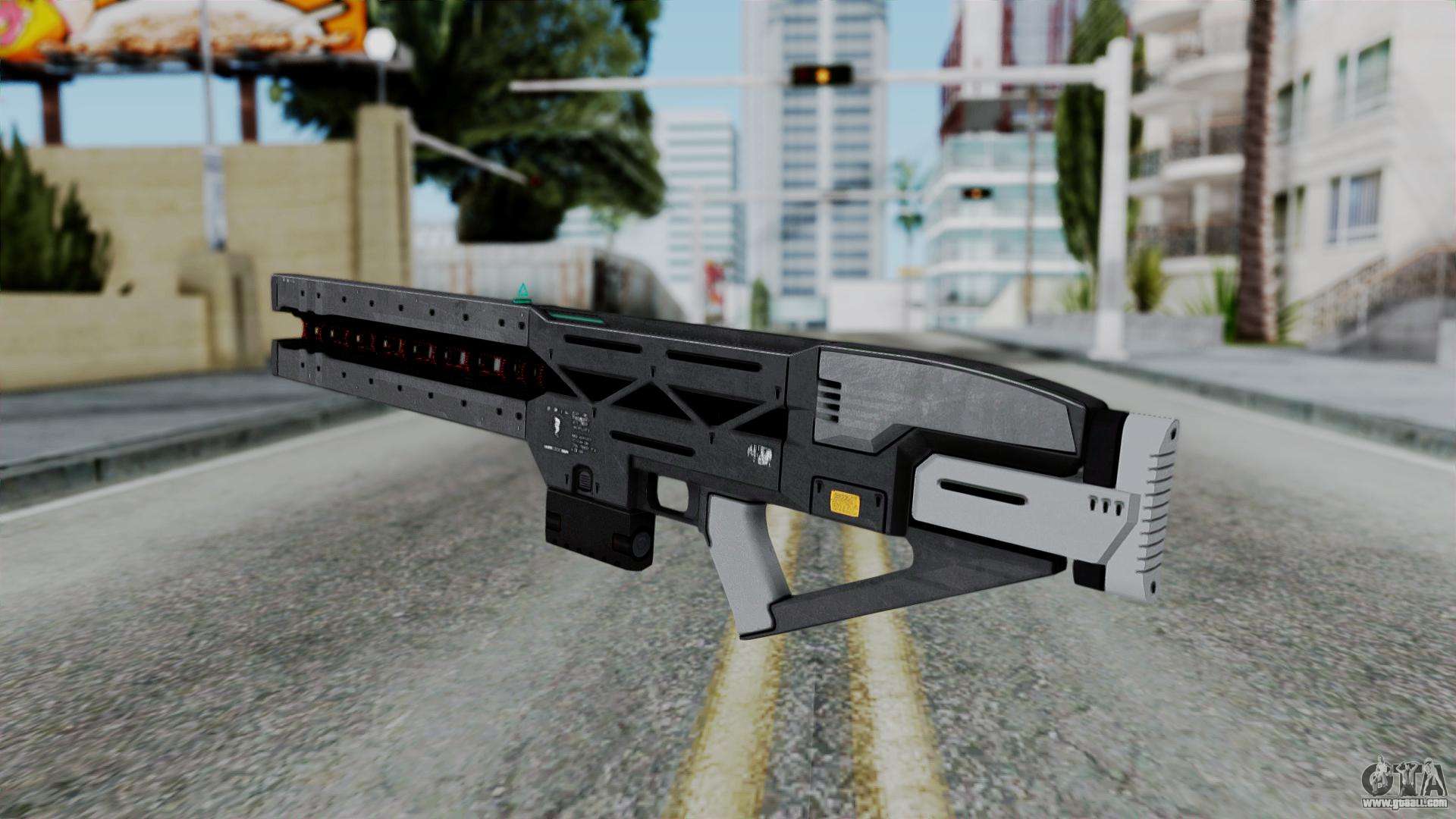 GTA 5 Railgun - Misterix 4 Weapons for GTA San Andreas