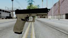 Glock 18 Sand Frame for GTA San Andreas