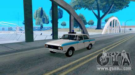 Moskvitch 412 Police for GTA San Andreas