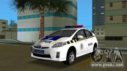 Toyota Prius Police Of Ukraine for GTA Vice City
