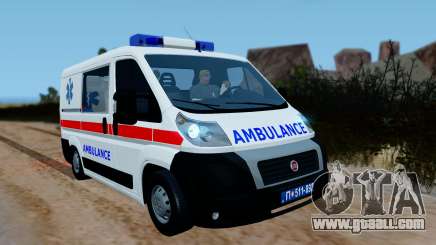 Fiat Ducato Serbian Ambulance for GTA San Andreas