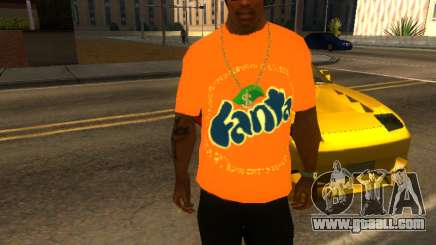T-Shirt Fanta for GTA San Andreas