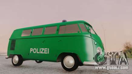 Volkswagen T1 Polizei for GTA San Andreas