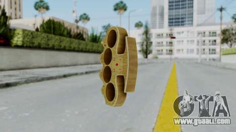 The Player Knuckle Dusters from Ill GG Part 2 for GTA San Andreas