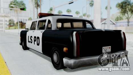 Police Cabbie for GTA San Andreas