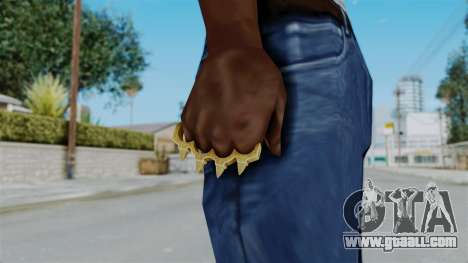 Knuckle Dusters from Ill Gotten Gains Part 2 for GTA San Andreas