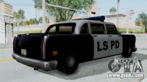 Police Cabbie for GTA San Andreas