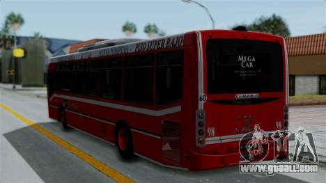 Todo Bus Pompeya II Agrale MT15 Linea 178 for GTA San Andreas