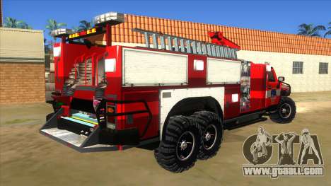 HUMMER H2 Firetruck for GTA San Andreas