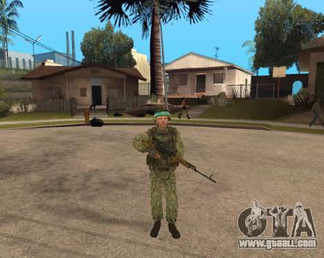 Russian army Skin Pack for GTA San Andreas