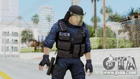 GIGN 1 No Mask from CSO2 for GTA San Andreas