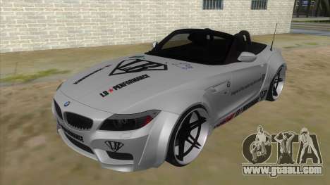 BMW Z4 Liberty Walk Performance Livery for GTA San Andreas