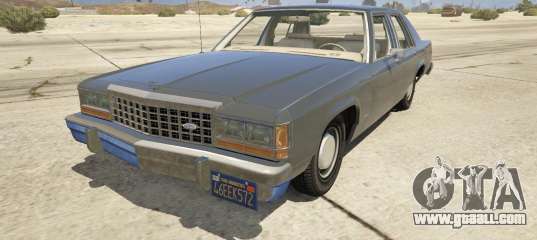 1987 Ford LTD Crown Victoria for GTA 5