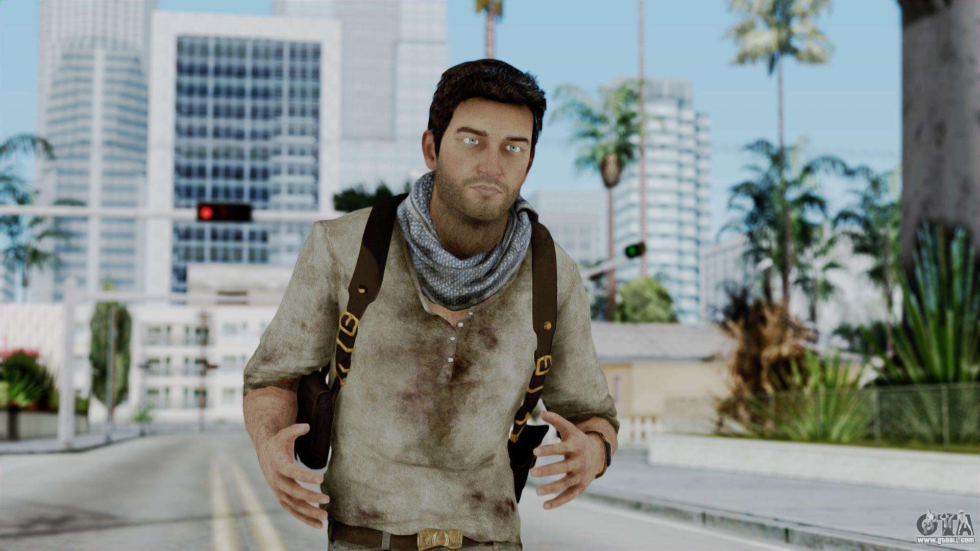 Uncharted 3 - Nathan Drake Desert Outfit for GTA San Andreas
