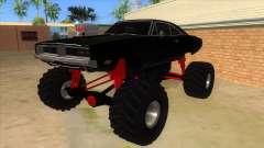1969 Dodge Charger Monster Truck for GTA San Andreas