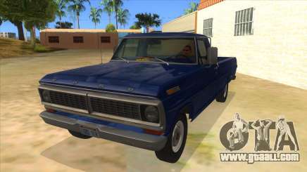 Ford F-100 1970 for GTA San Andreas