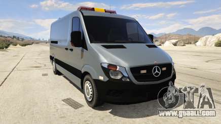 Mercedes-Benz Sprinter Worker Van for GTA 5