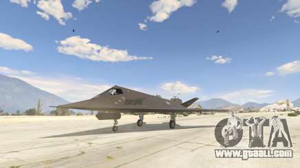 Lockheed F-117 Nighthawk Black 2.0 for GTA 5