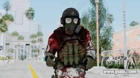 Black Mesa - Wounded HECU Marine v2 for GTA San Andreas