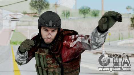 Black Mesa - Wounded HECU Marine v3 for GTA San Andreas