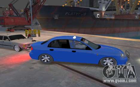 Daewoo Lanos Taxi for GTA 4