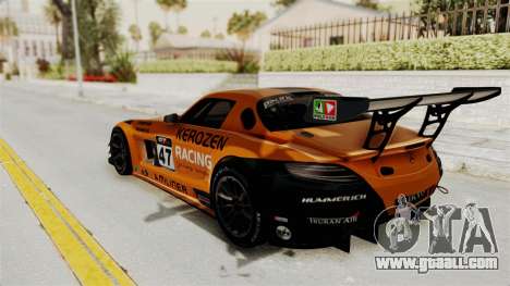 Mercedes-Benz SLS AMG GT3 PJ4 for GTA San Andreas