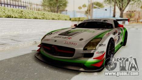 Mercedes-Benz SLS AMG GT3 PJ4 for GTA San Andreas