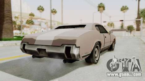 GTA Vice City - Sabre Turbo (Sprayable) for GTA San Andreas