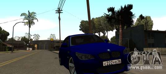 Bmw M5 E60 V1.0 For Gta San Andreas